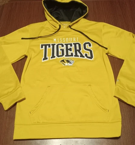 Champion Missouri Tigers Men's Embroidered Hoodie Small Yellow Cover