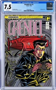 Grendel v2 #2 CGC 7.5 (Nov 1986, Comico) Matt Wagner Story, Wraparound Cover - Bild 1 von 2
