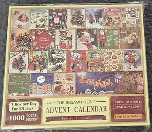 ¡Súper diversión familiar! The Jigsaw CALENDARIO DE ADVIENTO = 1 caja por día durante 25 días! Nuevo - Imagen 1 de 1