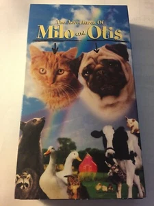 The Adventures Of Milo And Otis VHS VCR Video Tape Movie Pre-Owned - Picture 1 of 3