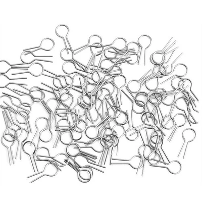 100pcs High Temperature Nichrome Wire Jump Rings 0.3X0.7R Hanging 9670 - Image 1 of 4