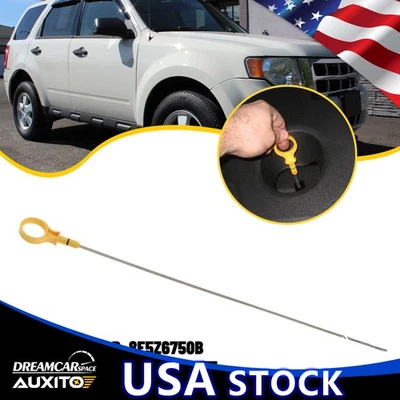 Oil Dipstick For Escape Ford Mercury Fusion Milan Mariner Lincoln MKZ 8E5Z6750B - Image 1 of 4