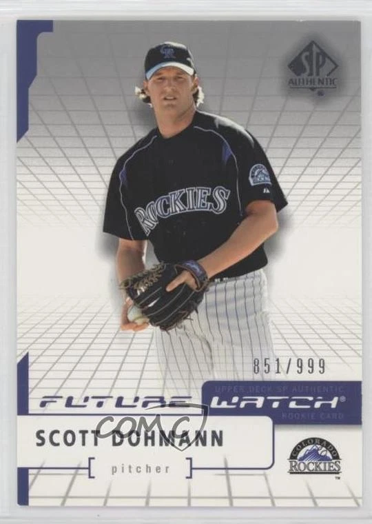 2004 SP Authentic Future Watch /999 Scott Dohmann #128 Rookie RC - Image 1 of 2