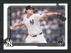 2025 Topps #187 Gerrit Cole New York Yankees 41433 - Picture 1 of 2