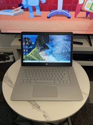 HP Pavilion 14-BK Slim & Sleek, 8gb ram, 256gb SSD Storage with 4 CPUs - Image 1 of 4