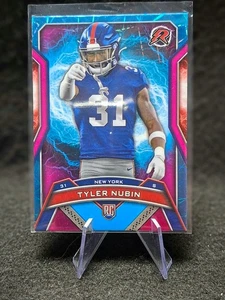 Nfl Panini Trading Cards Taylor Nubin 2024 SKY BLUE&PINK Topps #173 RC, Giants - Bild 1 von 2