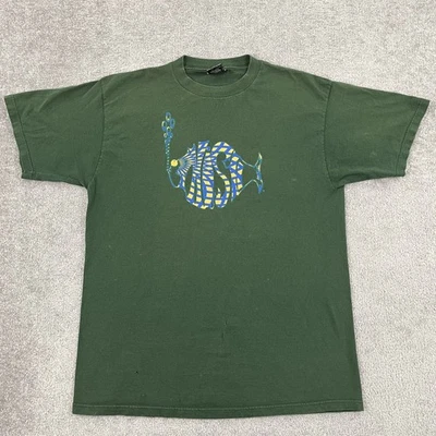 VTG Phish Shirt Mens XL Green 1997 Holiday Shows American Fall Single Stitch 90s - Image 1 of 4