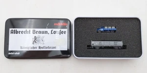 Marklin 80024 Z High-Side Gondola with Flagstone Load LN/Box - Picture 1 of 8
