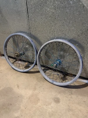 Aros A.c.s.-z Blue Sunshine 16” com cubos super raros roda dentada traseira de duelo  - Imagem 1 de 4