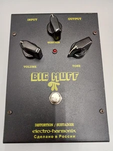 Electro-Harmonix Russian Big Muff Army Black Effector - Picture 1 of 5