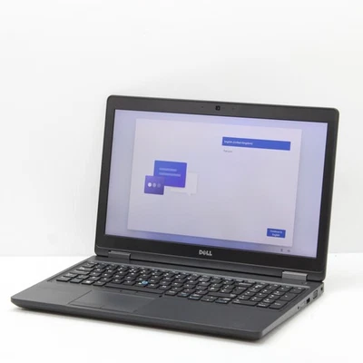 Dell Precision 3520 Windows 11 15.6 in Laptop Intel i7 6820HQ 16GB RAM 256GB SSD - Image 1 of 4