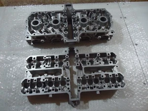 Yamaha FZR1000 Genesis Cylinder Heads FZR 1000 Engine Head Vapour Blasted - Picture 1 of 8