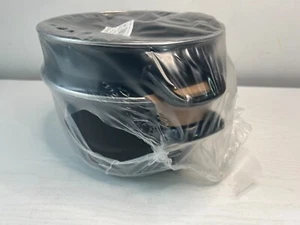 2 Liter Schwarz Emaille Muschel Topf mit Deckel Meeresfrüchte Ofen Kochtopf BRANDNEU - Bild 1 von 6