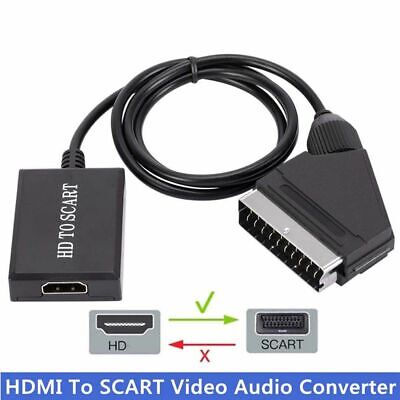 HDMI To SCART Converter HDMI To SCART Cable HDMI To SCART Adapter Video Adapter • 9.91€