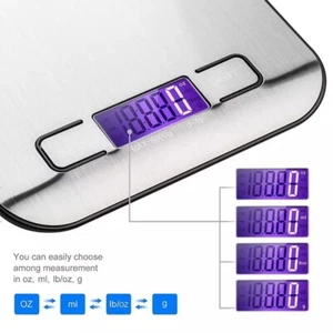 Digital Electronic Kitchen Food Diet Postal Scale Weight Balance 5KG / 1g 11lb - Picture 1 of 7