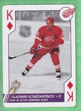 1997-98 Bicycle NHL Hockey Aces Playing Cards #KD Vladimir Konstantinov