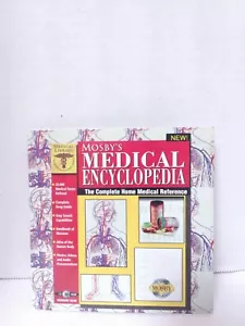 Disco y estuche de PC Mosby's Medical Encyclopedia probado envío rápido - Imagen 1 de 5
