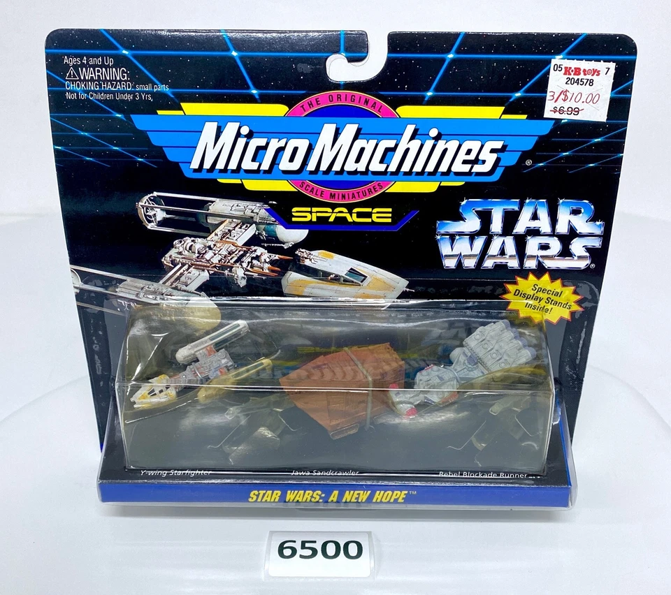 Micro Machines Space Star Wars a Hope Collection 4 Galoob 1994