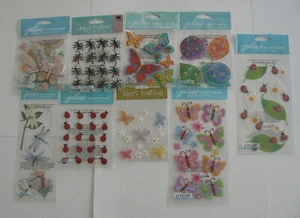 Jolee's Boutique Stickers Butterflies, Insects, Frogs U PICK NEW IN PACKAGE - Picture 1 of 23