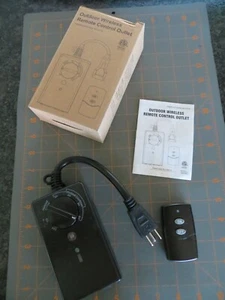 New in Box Outdoor Wireless Remote Control Outlet - Picture 1 of 4