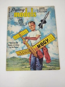Flying Models Magazine July 1959 Issue. Boats & Airplane Modeler Hobby. - Picture 1 of 4