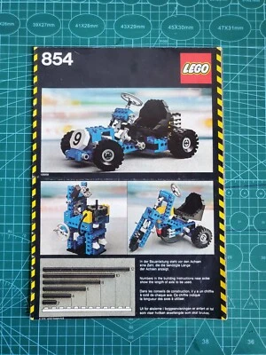 LEGO TECHNIC 854: GO KART - INSTRUCTIONS (1978) - Imagen 1 de 2