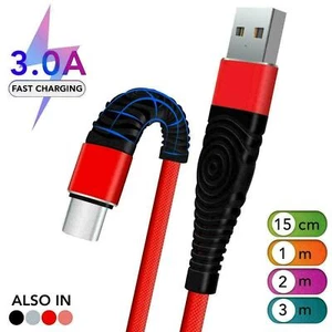 Fast Charger For Samsung Galaxy S24 S23 S22 S21 Type C USB-C Data Charging Cable - Picture 1 of 16