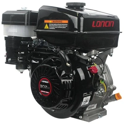 Motore Loncin G 300 F benzina 4 tempi da 10 HP CV albero conico per motozappa