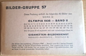 Olympiade 1936 - Band II Bildergruppe 57 - Bild 1 von 1