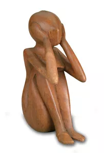 DARIMANA - Holzfigur Mädchen 40 cm - Bild 1 von 1
