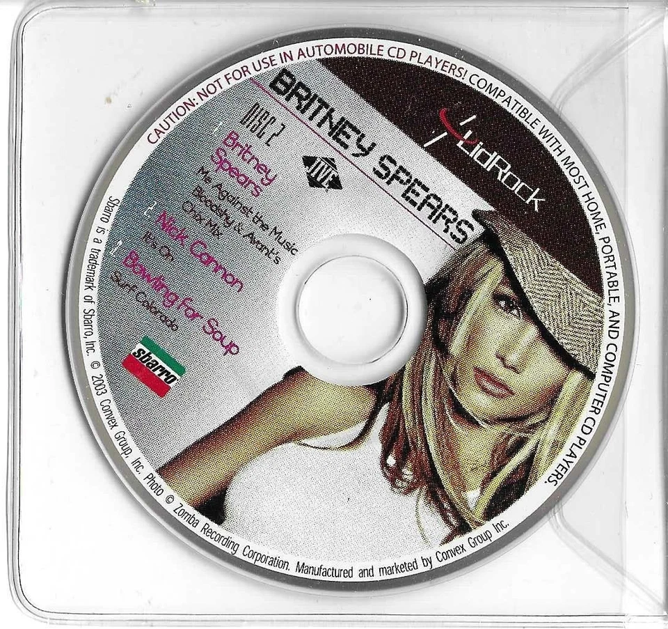 BRITNEY SPEARS Rare MIX & BOWLING FOR SOUP Lidrock MINI 3 INCH CD single CD3 Foto 1 de 1