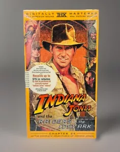 Indiana Jones And The Raiders of the Lost Ark VHS Brand New Sealed Classic! - Foto 1 di 10