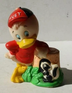 Paperino Nipote Huey Skunk Trunk Walt Disney Statuina Gomma Cigolio Giocattolo --- - Foto 1 di 1