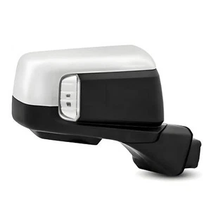 Fit 2019-2024 Silverado 1500 Chrome Right Side Power Mirror+Heated BSM Sensor - Picture 1 of 19