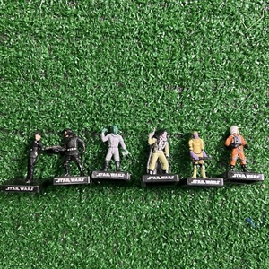 LFL Star Wars Miniatures Lot of 6 Rebel Pilot Duros Explorer Death Star Trooper - Picture 1 of 8