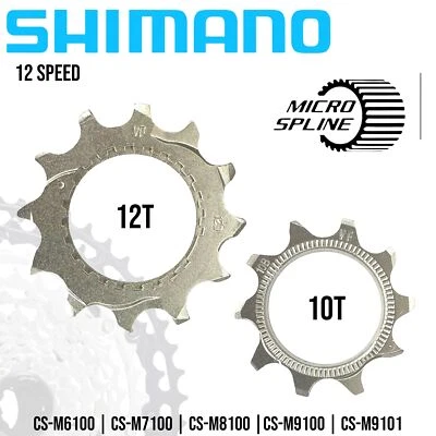 Shimano Deore SLX XT XTR Micro Spline Kassetten Verschleiß Ersatz Ritzel 10 & 12 - Bild 1 von 4