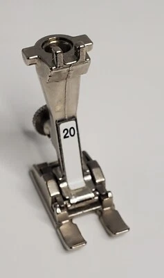 Genuine Old Style BERNINA Open Toe Embroidery Applique Foot # 20 - Image 1 of 4
