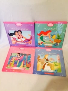   Lot of 4 Disney Princess Scholastic Hardcover Children's Books - Bild 1 von 6