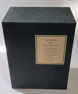ALCHEMY AND THE OCCULT Catalogue of Books 1977 ONLY EDITION Vol 3, 4 Very Rare - Picture 1 of 8