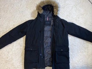 tommy hilfiger fur coat