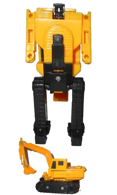 Transformers SCAVENGER *KO* constructicon yellow devastator g2 tonkanator 1985 - Image 1 of 4