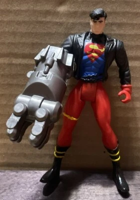 1995 DC Comics Superman Man of Steel Superboy Action Figure, 4.5" Hasbro - Image 1 of 4