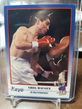 1991 KAYO BOXING GREG HAUGEN # 112