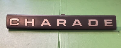 DAIHATSU CHARADE - VINTAGE  CAR BADGE / EMBLEM - 290 X 40  MM - Image 1 of 2