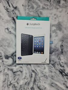 Logitech Ultrathin Keyboard Mini Bluetooth iPad Mini Magnetic ClipOn Black Boxed