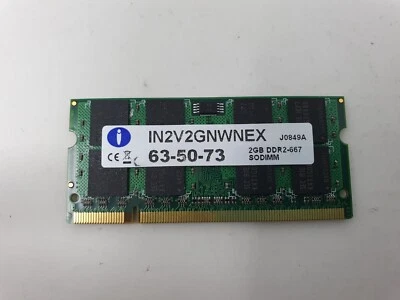 Integral IN2V2GNWNEX RAM Memory 2GB PC2-5300 DDR2 For Sony PCG-5K2M Genuine Item - Image 1 of 4