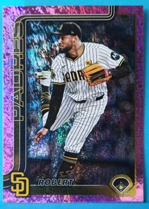 MLB - Robert Suarez - Purple Sand Glitter #633 - 2025 Topps Series 2 - Picture 1 of 2