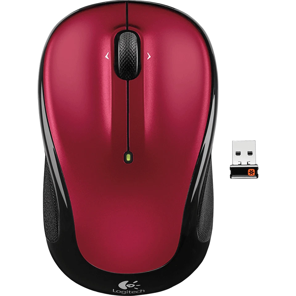Logitech M325 Wireless Mouse W/ Unifying Receiver - Red (/GM1-1193-910-002332... - Image 1 of 1