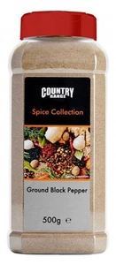 Country Range Ground Black Pepper 500g - Picture 1 of 1