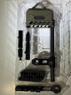 Hoyt Carbon Superlite 2 peças aljava arco e flecha composto 4 flechas verde deserto - Imagem 1 de 4